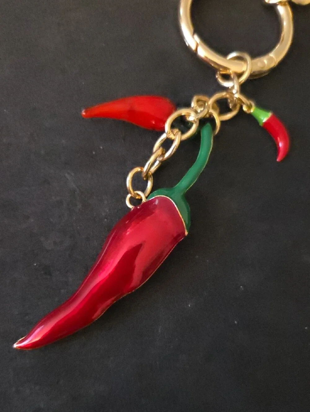 Crocs Spicy Chili Pepper Bag Charm Keychain - Cornicello Good Luck